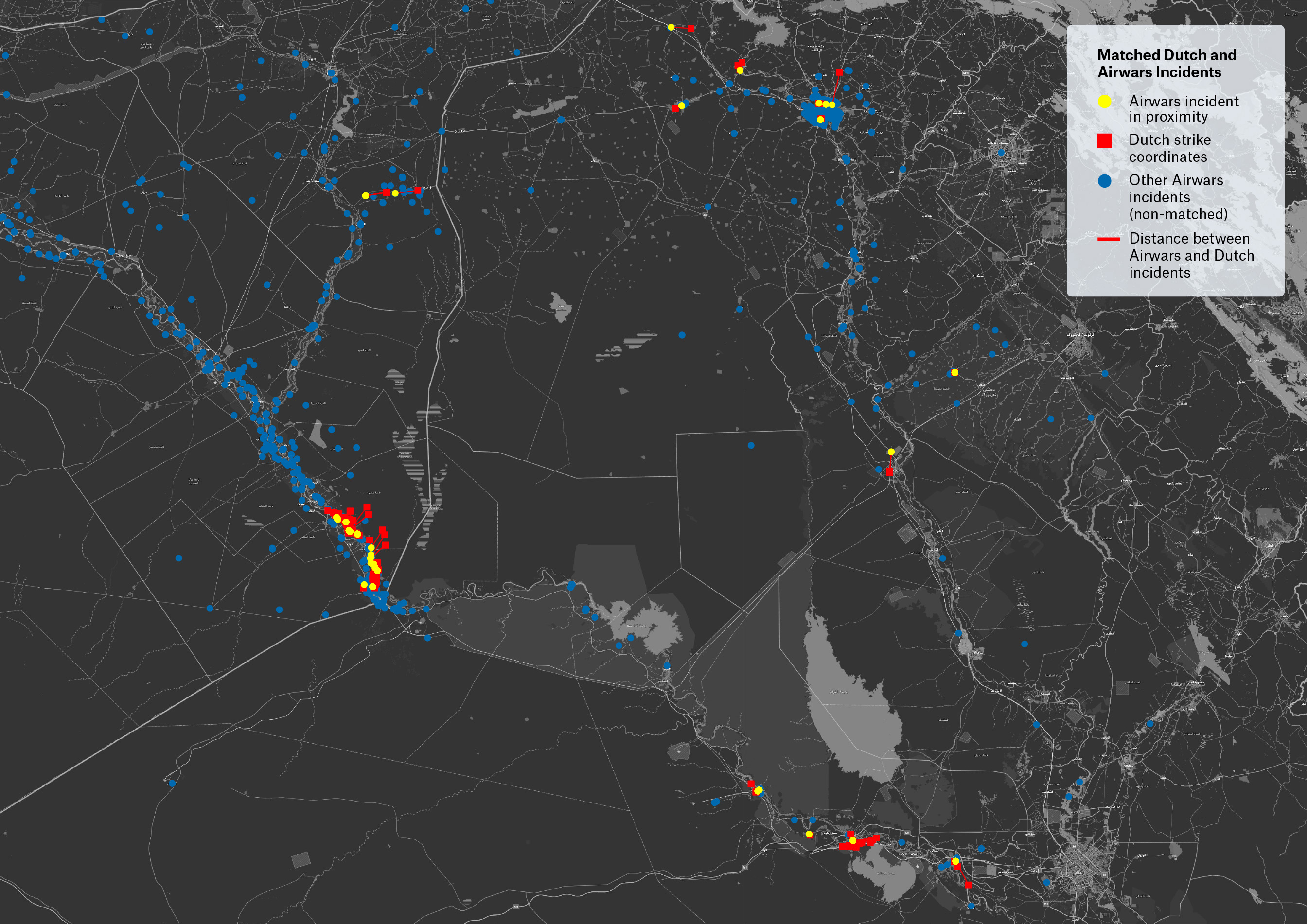 Overview of strikes in Iraq and Syria